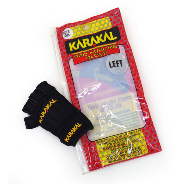 Karakal Pro Hurling Glove Left Black