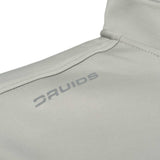 Druids Heather Midlayer Half Zip Top Charcoal