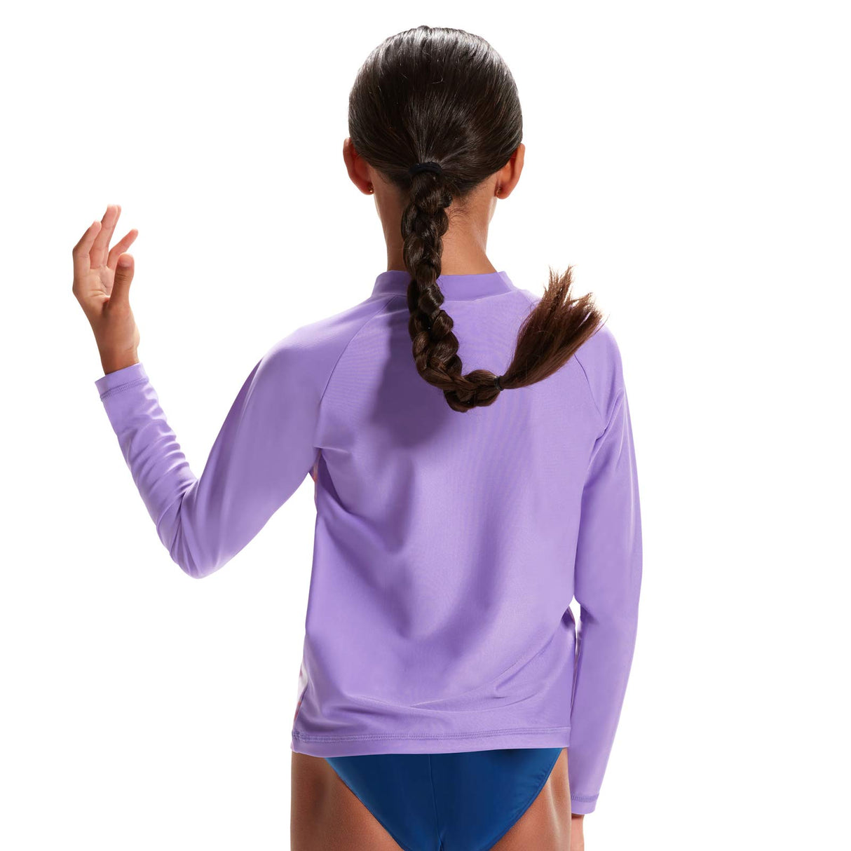 Speedo Girls Long Sleeve Rash Top