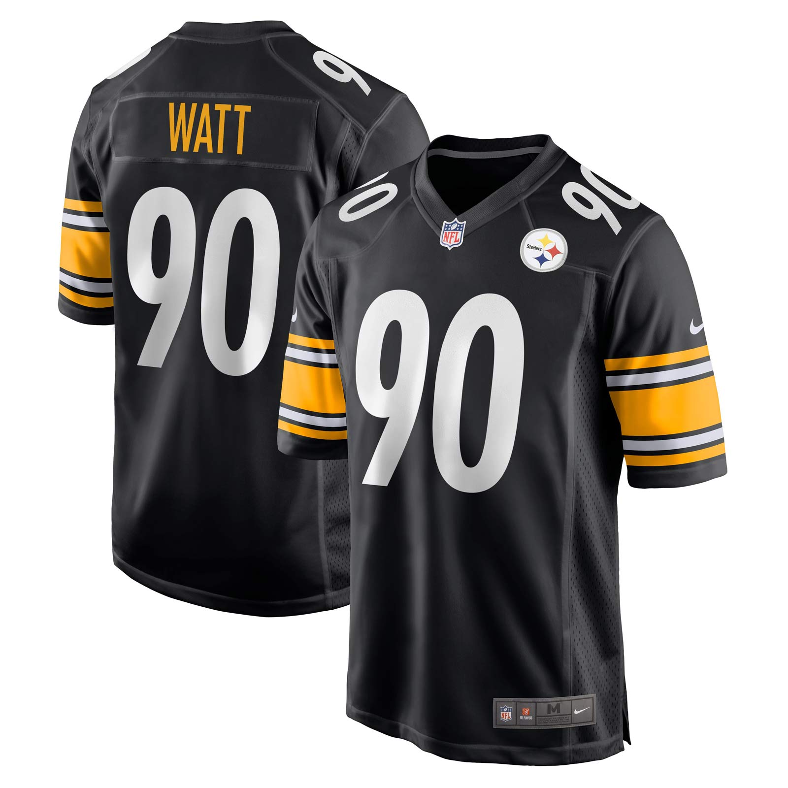 Pittsburgh Steelers WATT 90 ユニフォーム XXL Fanatics Nike Pittsburgh Steelers Watt 90 Home Game Jersey