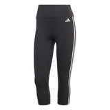 adidas Train Essentials 3-Stripes Womens High-Waisted 3/4 Leggings