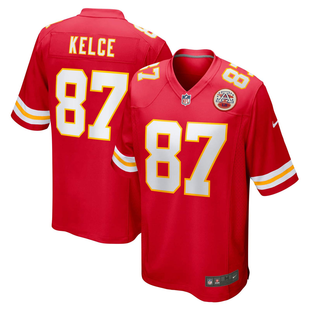 Nike Kansas City Chiefs Kelce 87 Home Game Jersey
