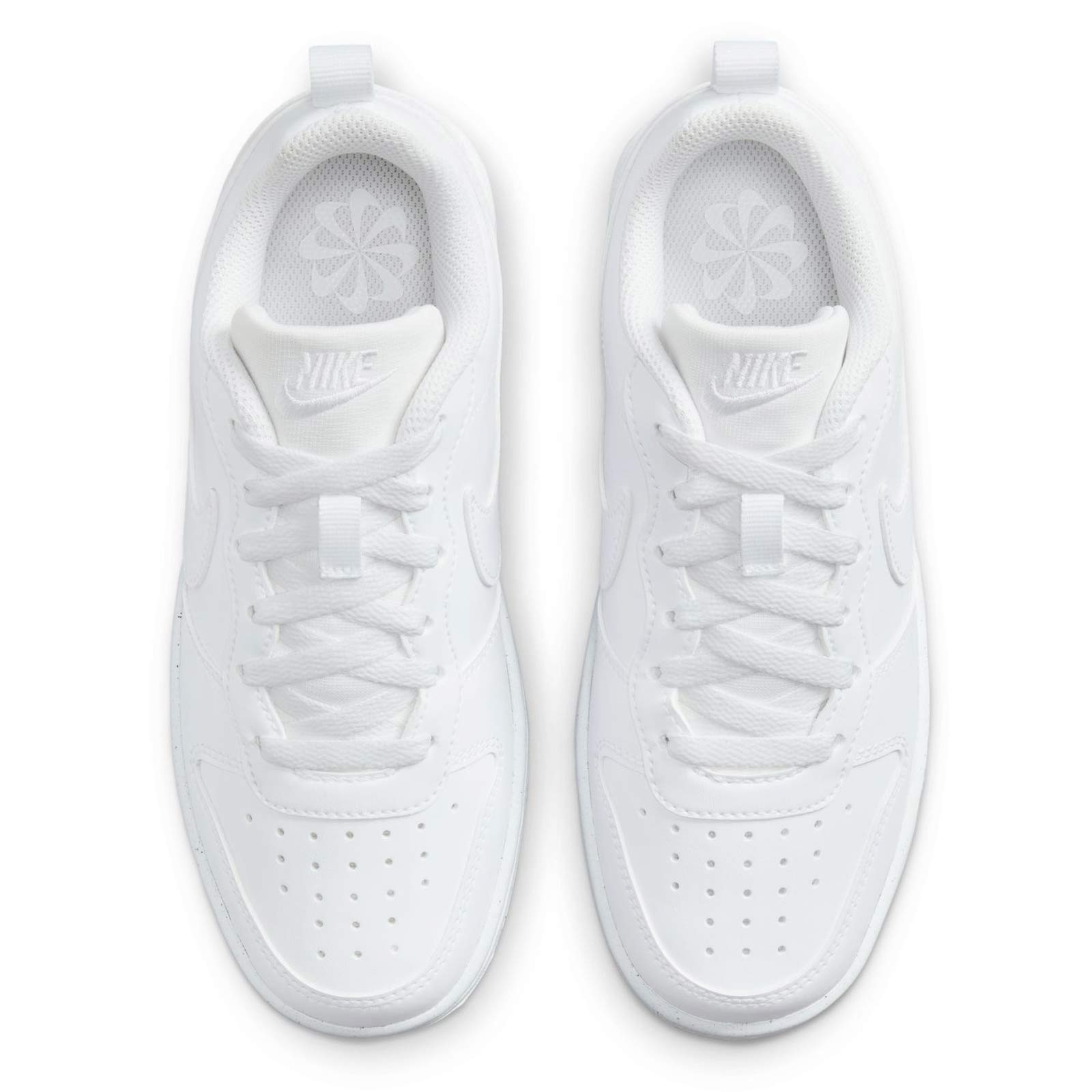 white nike court borough low