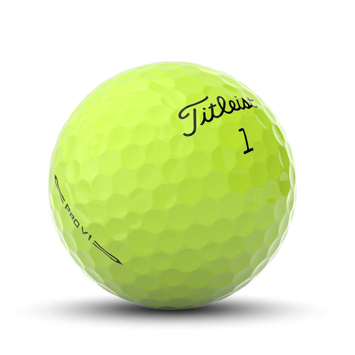 Titleist Pro V1 Dozen Golf Balls - Yellow