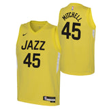 Nike Jazz Mitchell Kids Icon Swingman Jersey