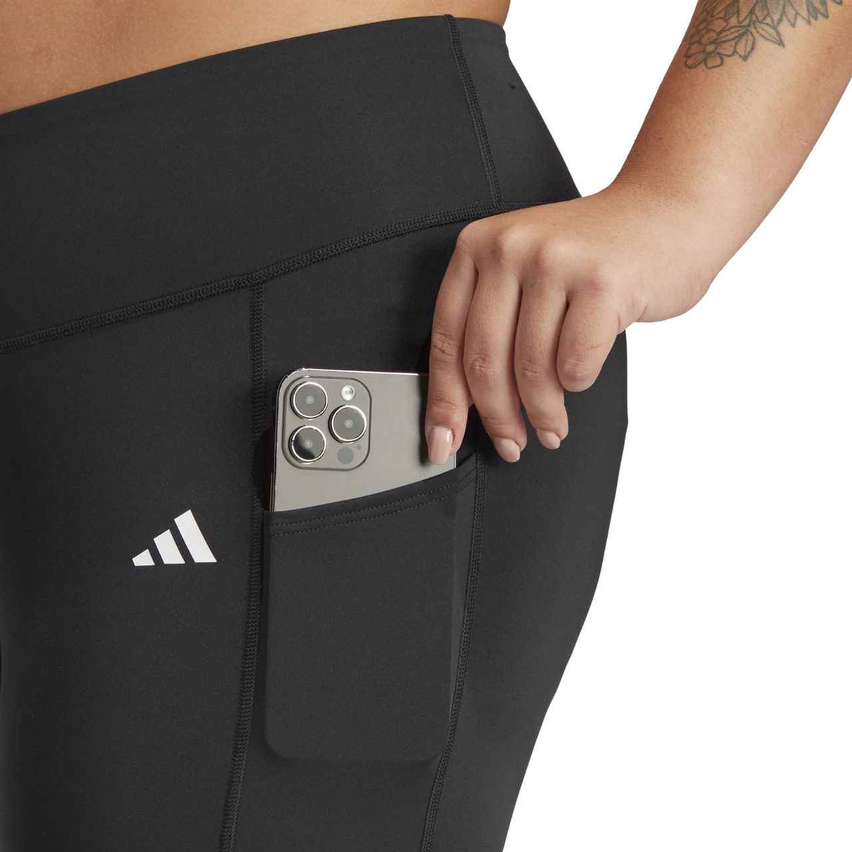 adidas Optime Full-Length Plus-Size Womens Tights