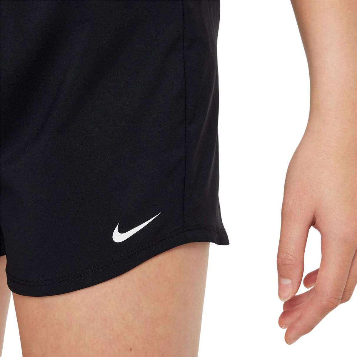 Nike One Kids Dri-FIT High-Waisted Woven Training Shorts