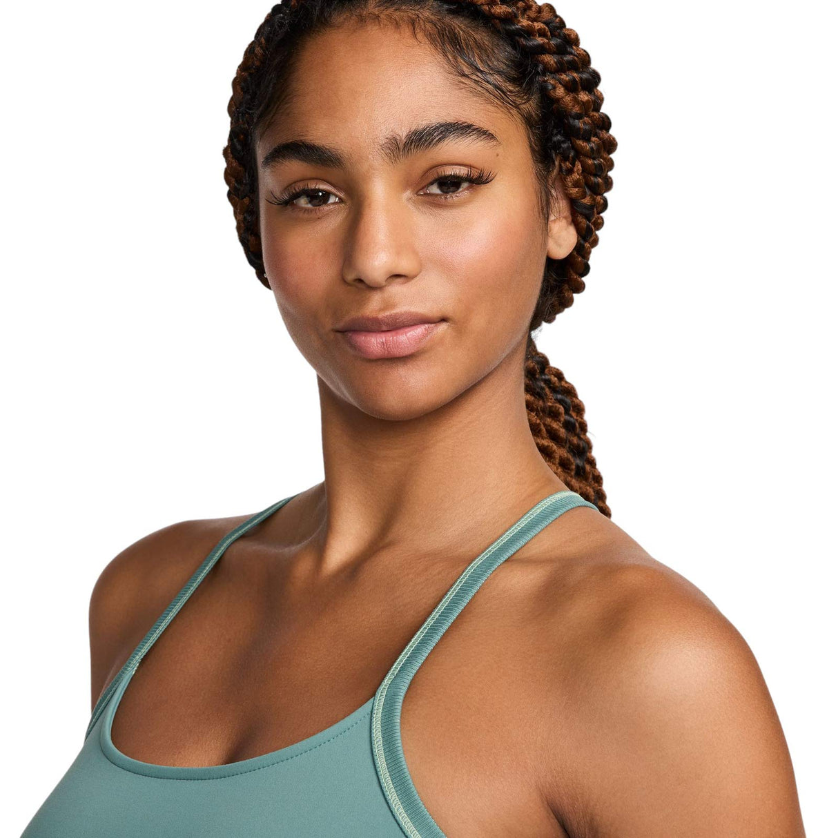 Nike One Fitted Womens Dri-FIT Cropped Tank Top
