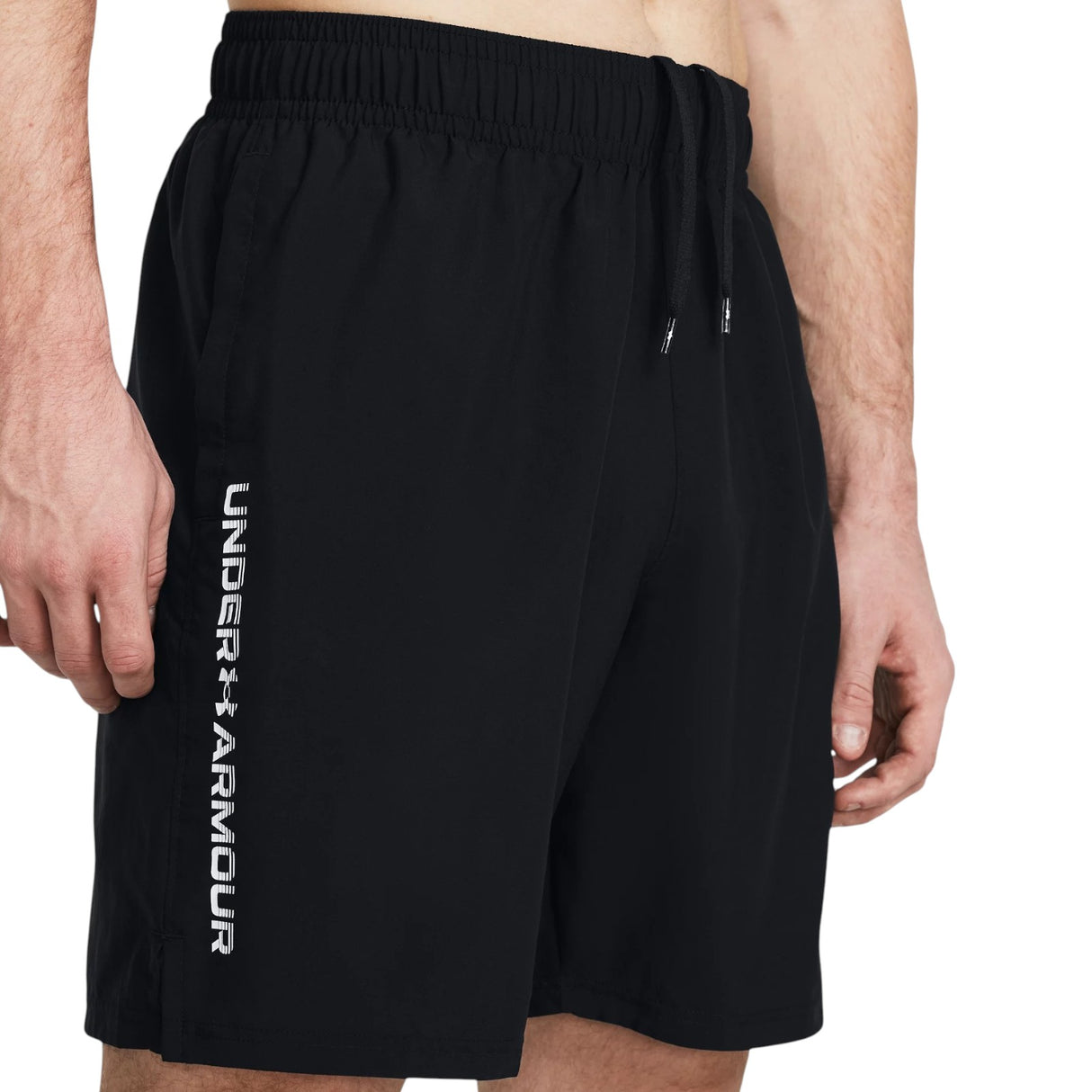 Under Armour Woven Wordmark Mens Lightweight Training Shorts