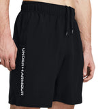 Under Armour Woven Wordmark Mens Lightweight Training Shorts