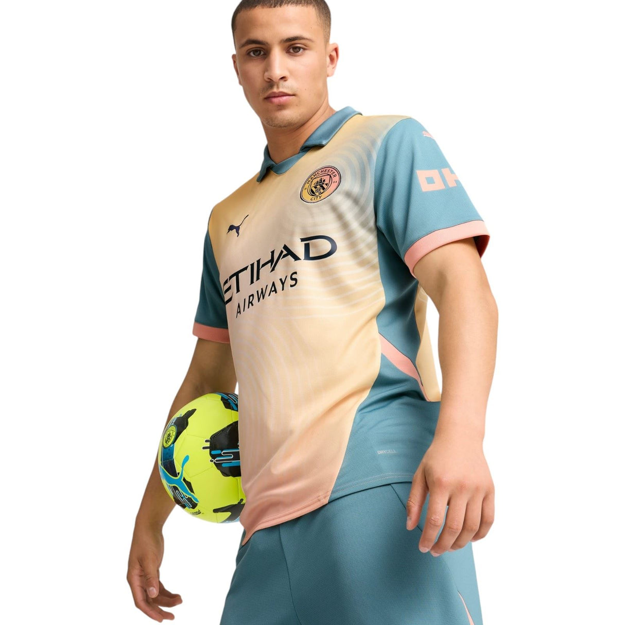 Puma Manchester City Football Club 2024/25 Short Sleeve Fourth Jersey