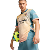 Puma Manchester City Football Club 2024/25 Short Sleeve Fourth Jersey