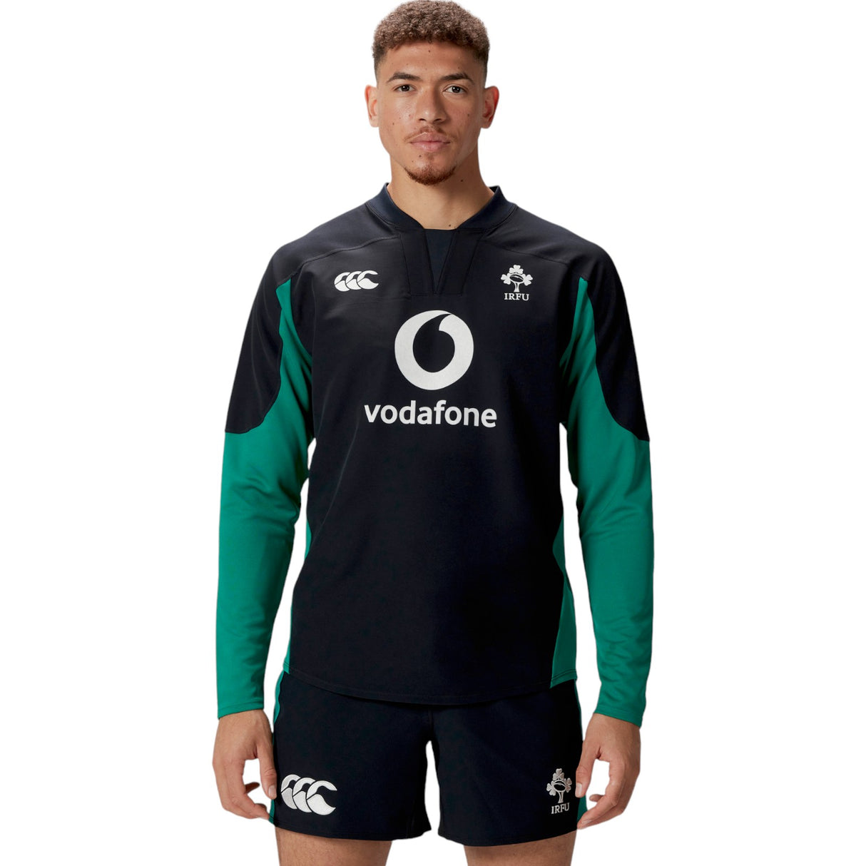 Canterbury IRFU 2024/25 Long Sleeved Tech Drill Rugby Training Top