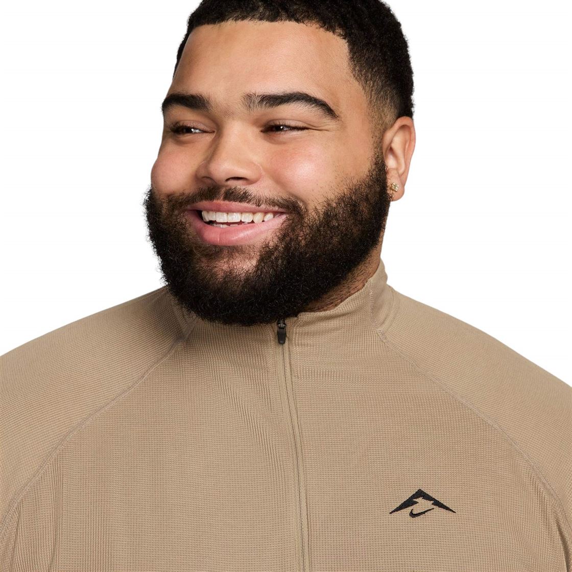 Nike Trail Mens Dri-FIT Half Zip Mid Layer Top