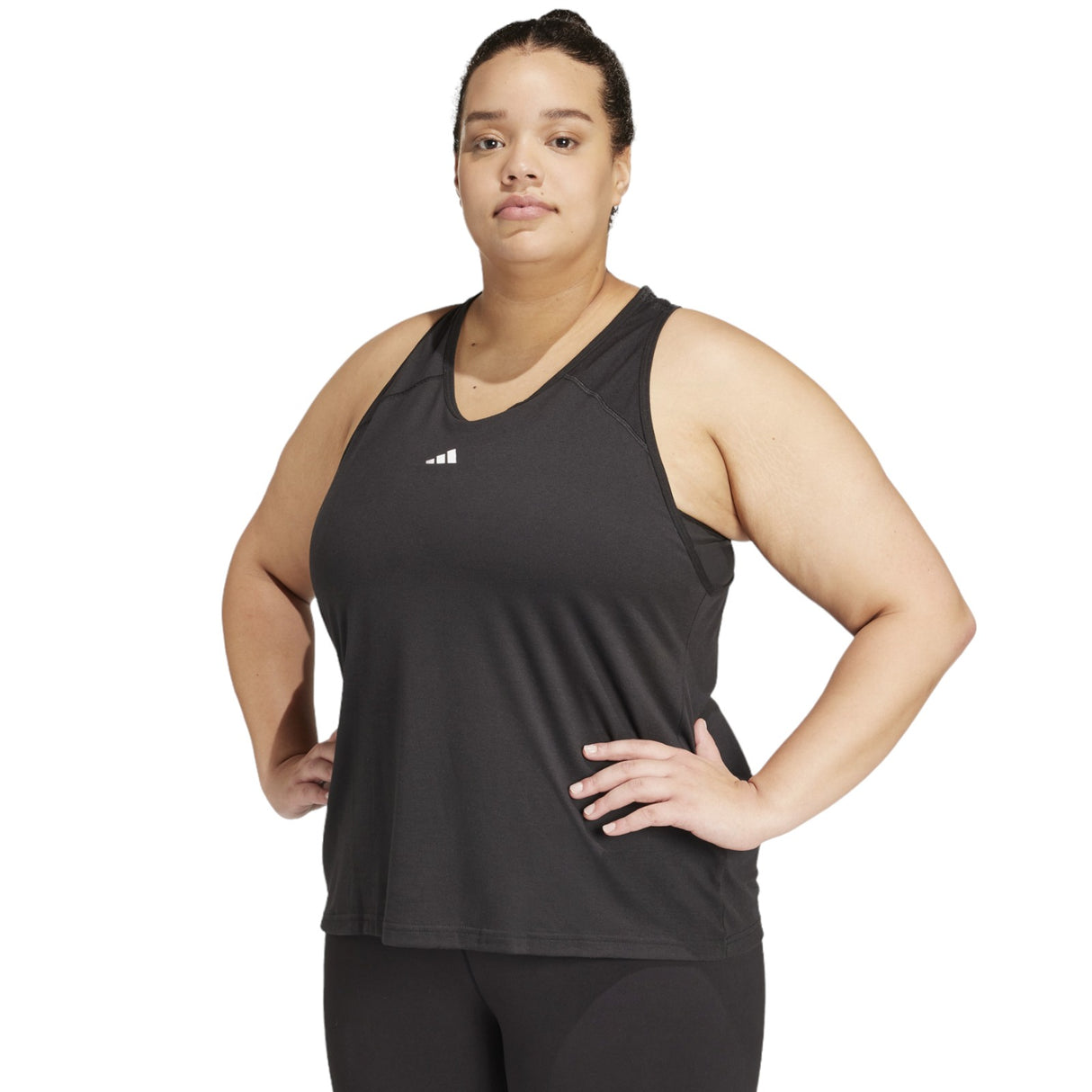 adidas Train Essentials Minimal Branding Womens Racerback Tank Top