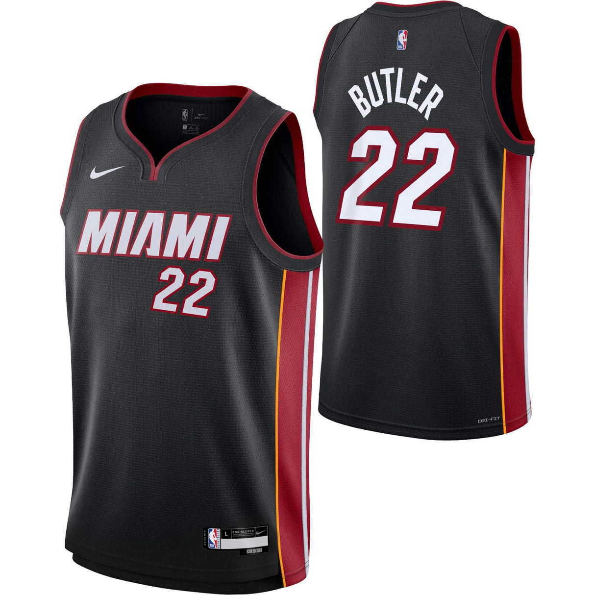 Nike NBA Heat Butler 22 Kids Icon Jersey