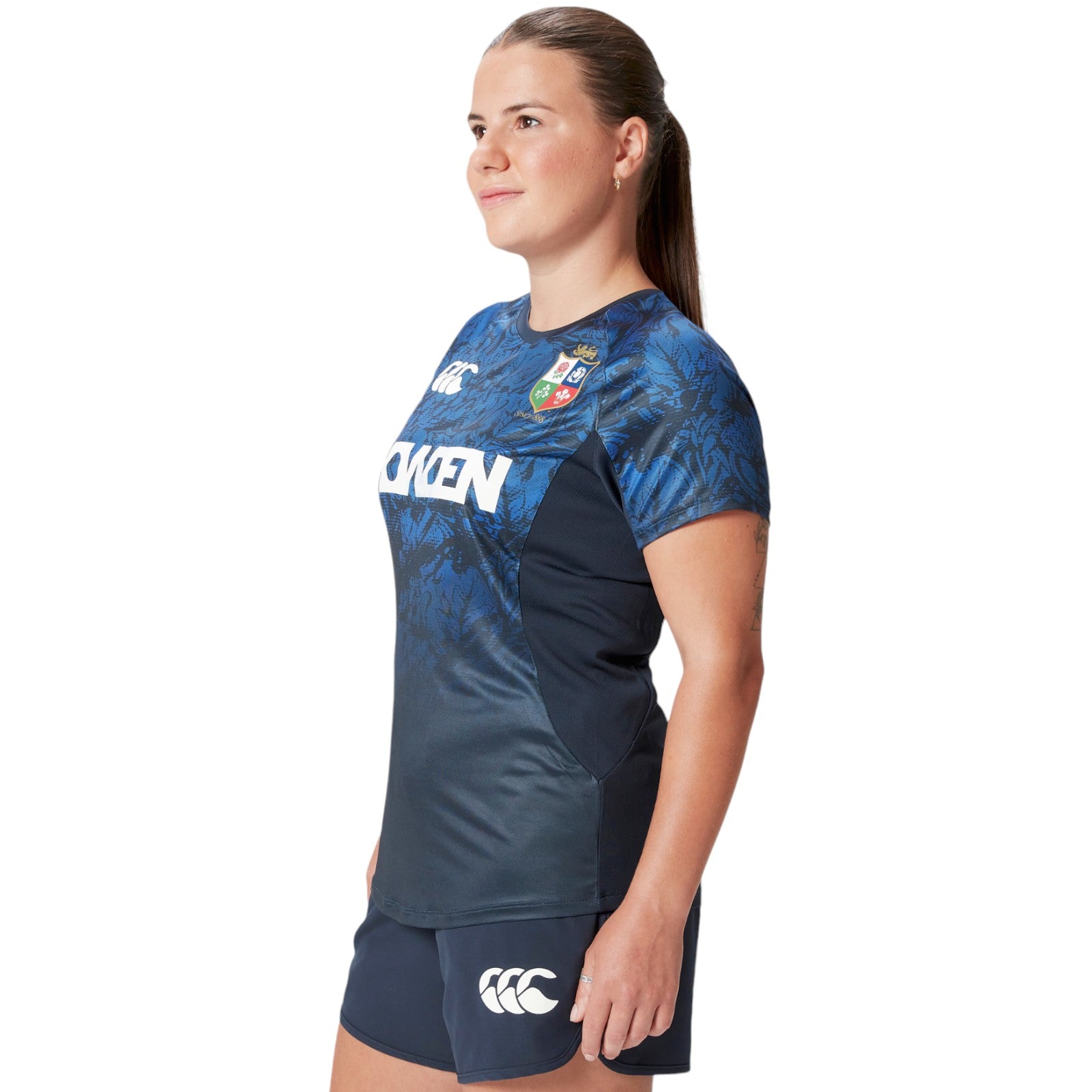 カンタベリー Canterbury 【 British And Irish Lions 2024 Shirt Womens Women 】 レディース Womens British & Irish Lions Cotton Jersey Tee Green