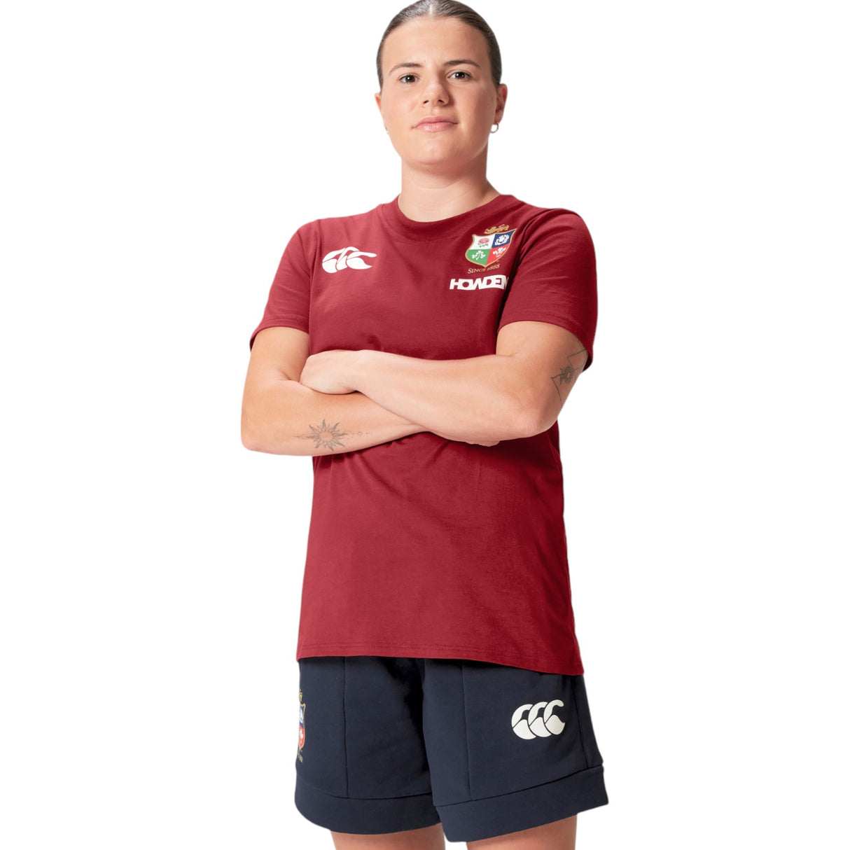 Canterbury British & Irish Lions Rugby 2024/25 Womens Cotton T-Shirt