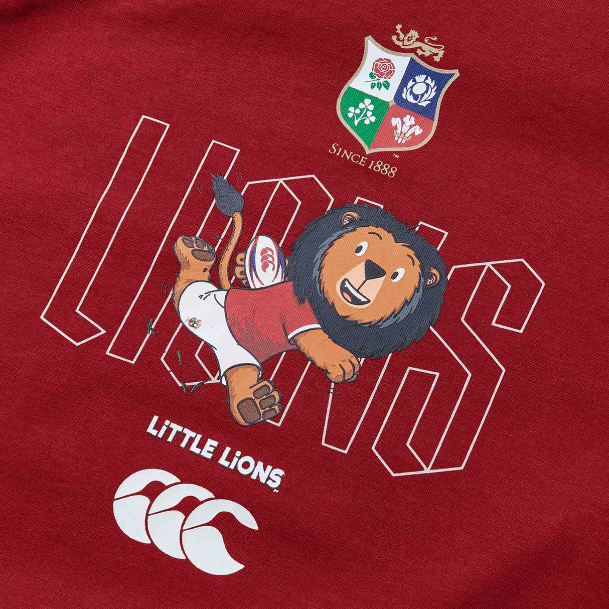 Canterbury BIL Little Lions Tee Inf Red