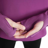 Nike Pro Girls Therma-FIT Half-Zip Top