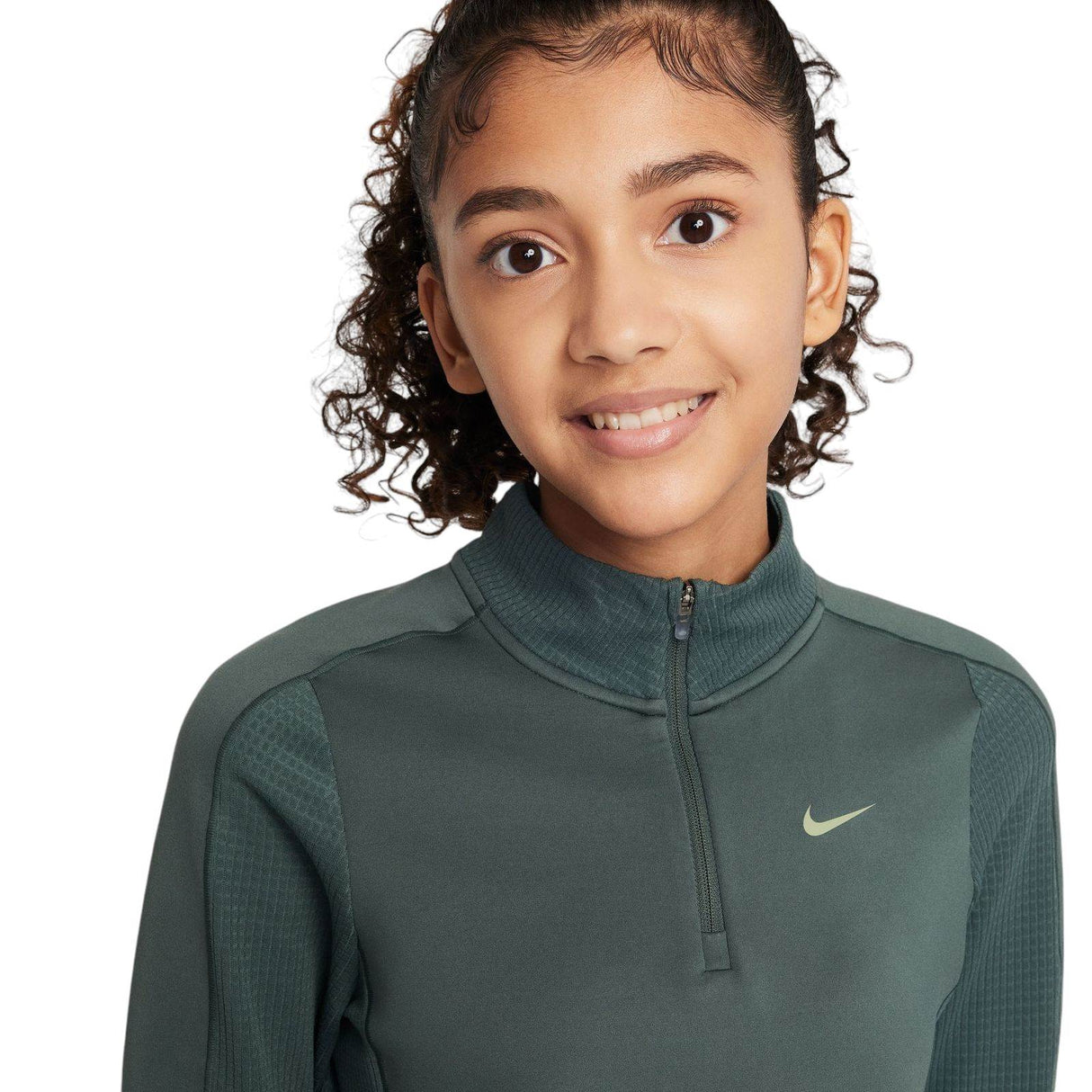 Nike Pro Girls Therma-FIT Half-Zip Top