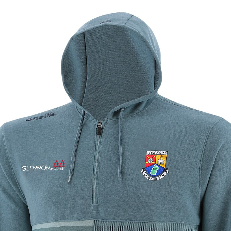 O'Neills Longford GAA Nepal Kids Half Zip Hoodie
