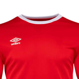 UMBRO PITCH JERSEY SS Adult Red/White