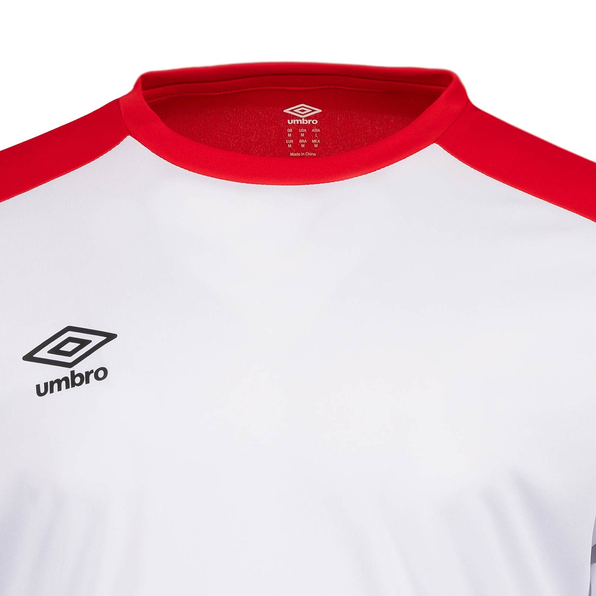 UMBRO River Jersey SS Adult White/Red