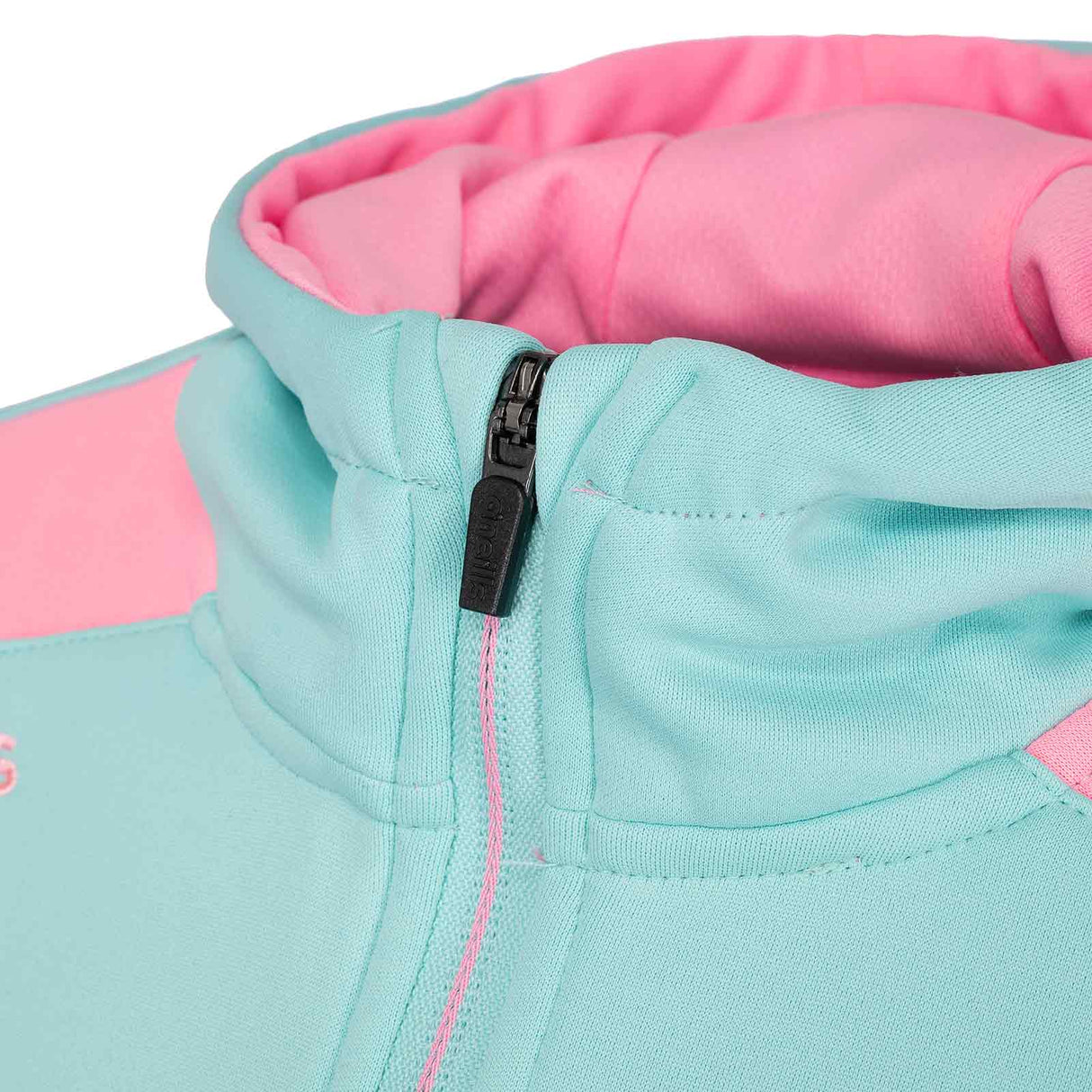 O'Neills Offaly GAA Ballinrobe Girls Half Zip Hoodie