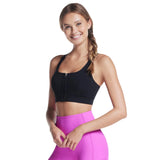 Skechers GOflex Joy Zip Front Womens Bra - Front View