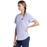Skechers GO DRI SWIFT Womens Short Sleeve T-Shirt - Side View