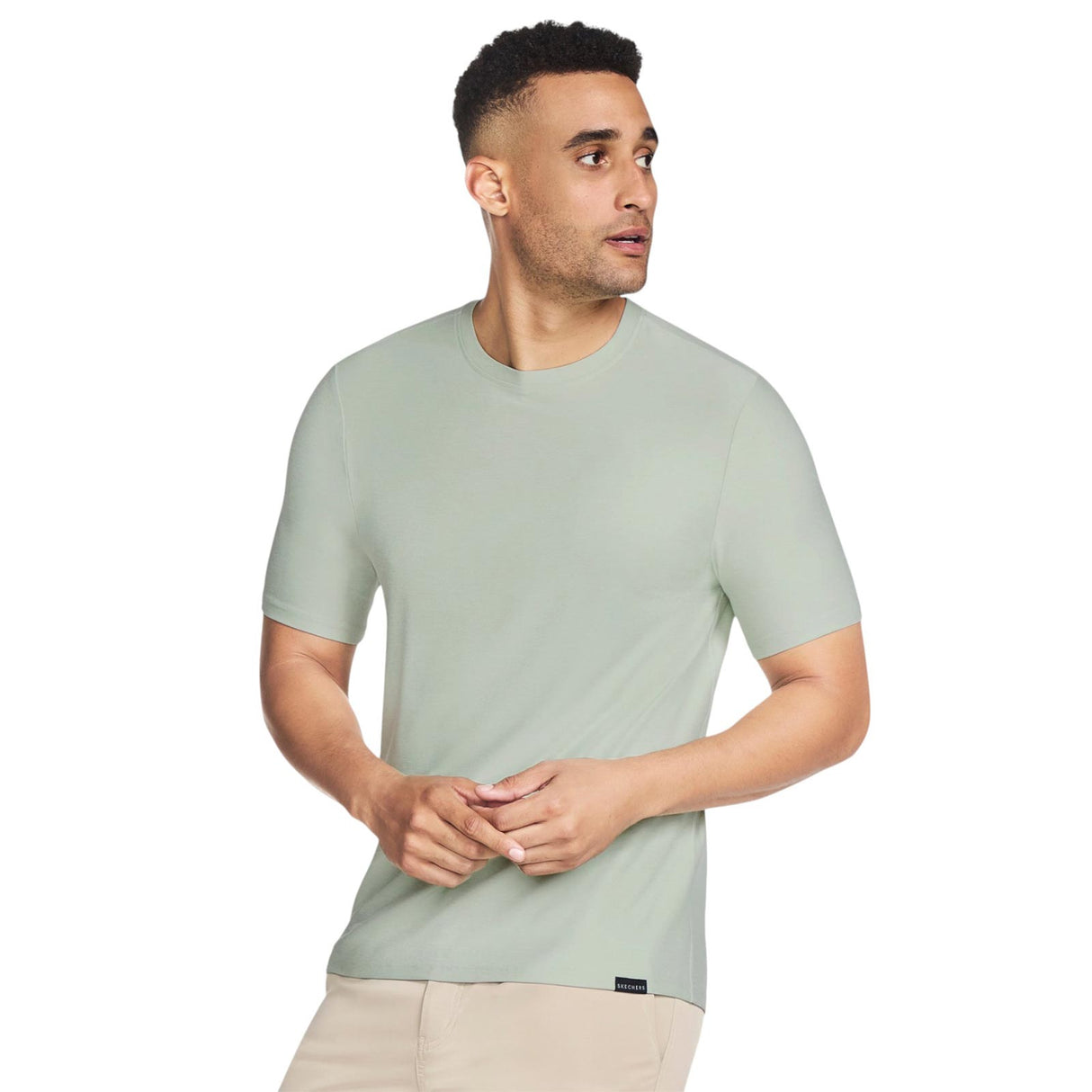 Skechers Go Dri All Day Mens T-Shirt - Front View