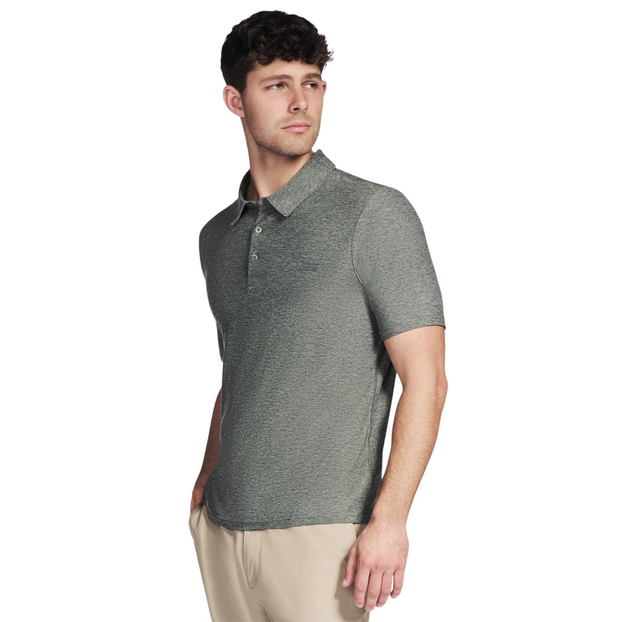 Skechers Go Dri All Day Mens Polo - Side View