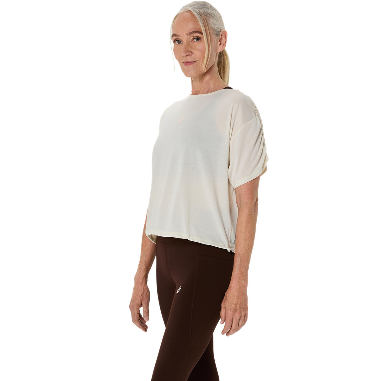 Asics Nagino Run Short Sleeve Womens Top