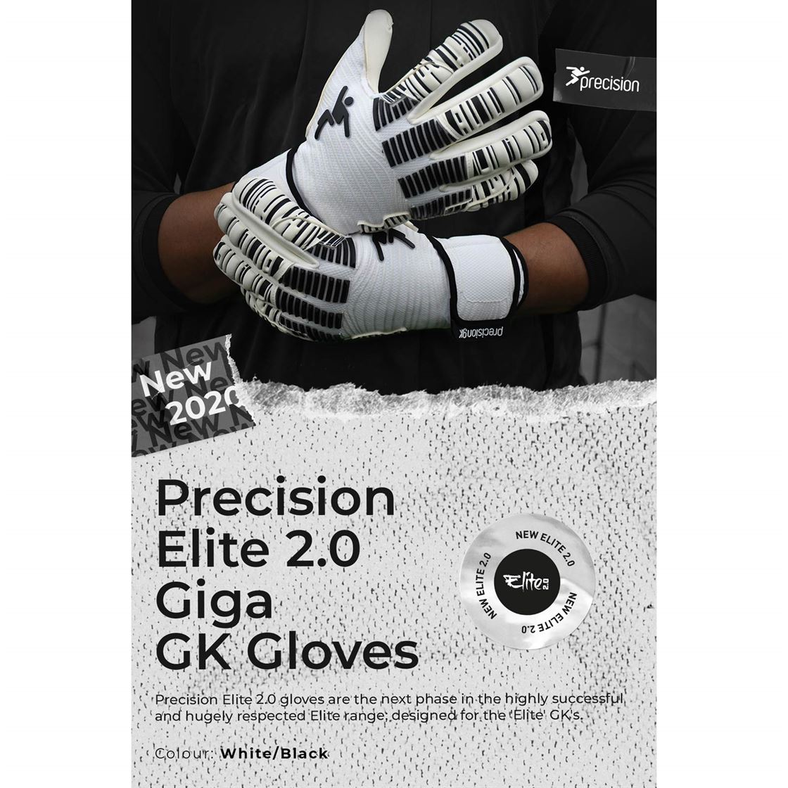 Precision Junior Elite 2.0 Giga Goalkeeper Gloves