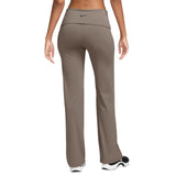 Nike Womens Dri-FIT High-Waisted Fold-Over Pants