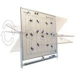 LIGHTNING GAA Dressing Room Flip Frame Tactic Board (60 x 90 cm)