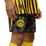 Puma Kidsuper x Borussia Dortmund Football 2025/26 Kids Short Model Close-Up Team Crest View