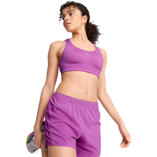 Puma 4KEEPS Womens Medium-Impact Tight-Fit Running Bra