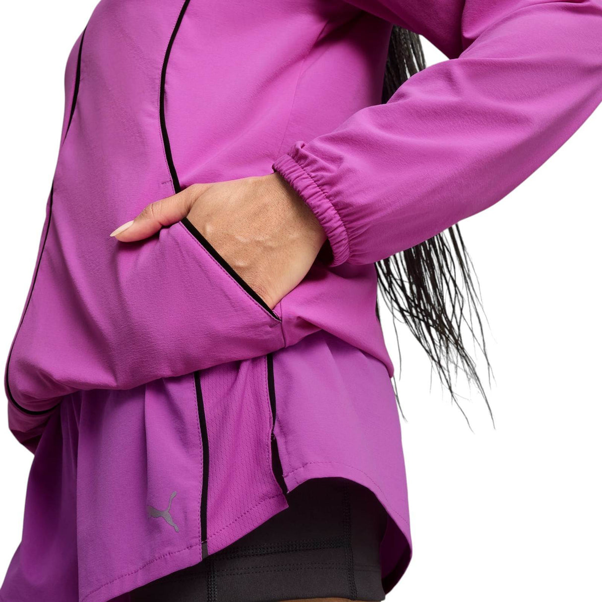 Puma RUN VELOCITY Womens Full-Zip Running Hooded Jacket