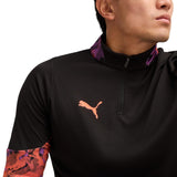 Puma Individual CUP Mens Half-Zip Long Sleeved Top