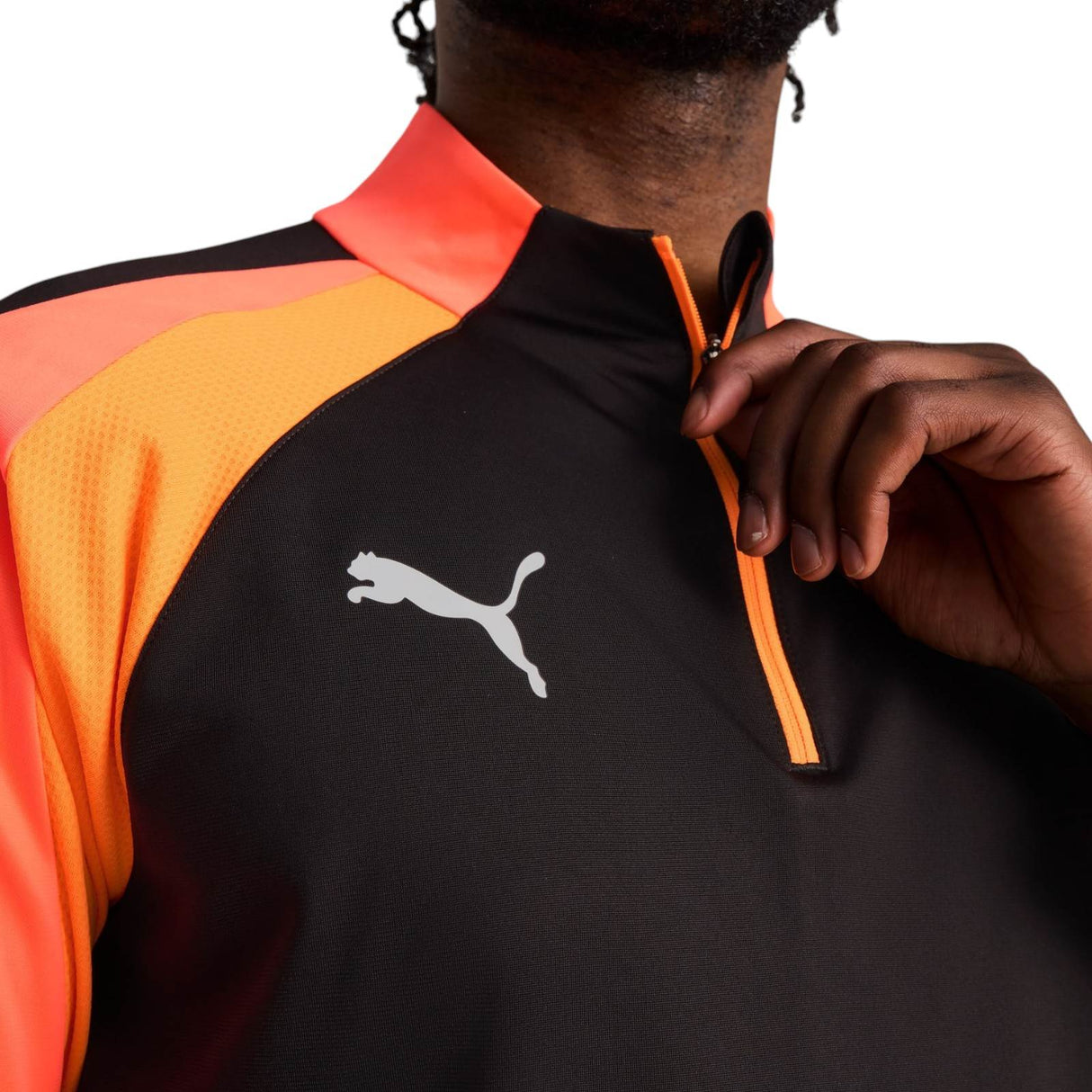 Mens Individual LIGA Mens Half-Zip Long Sleeved Training Top