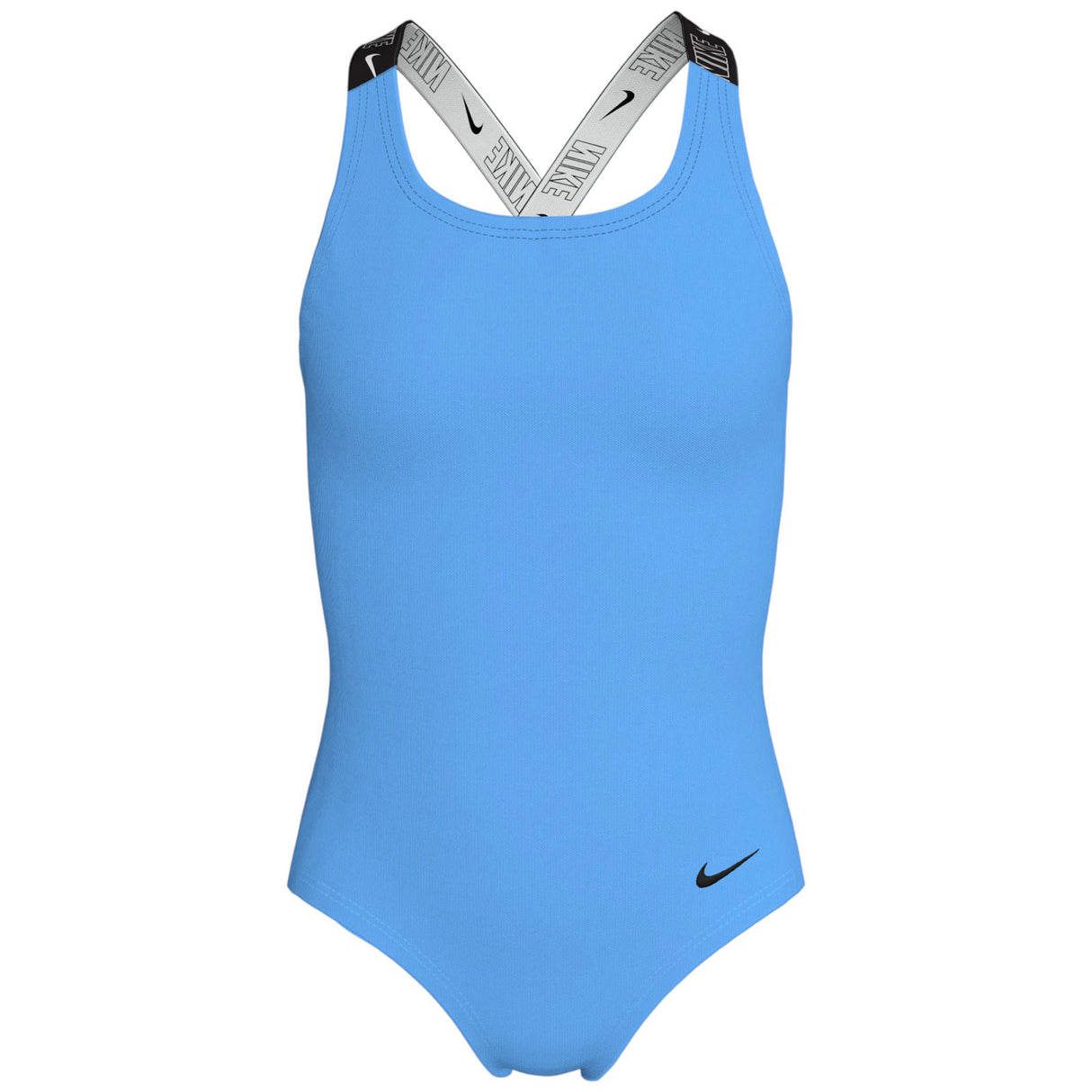 Nike Logo Tape Girls Crossback One Piece Swimsuit