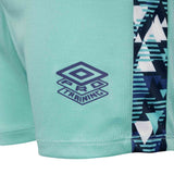 Umbro Formation Kids Pro Training Football Short Close-Up Left Leg View