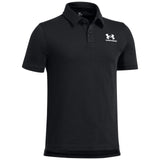 Under Armour Icon Kids Short Sleeved Golf Polo Shirt