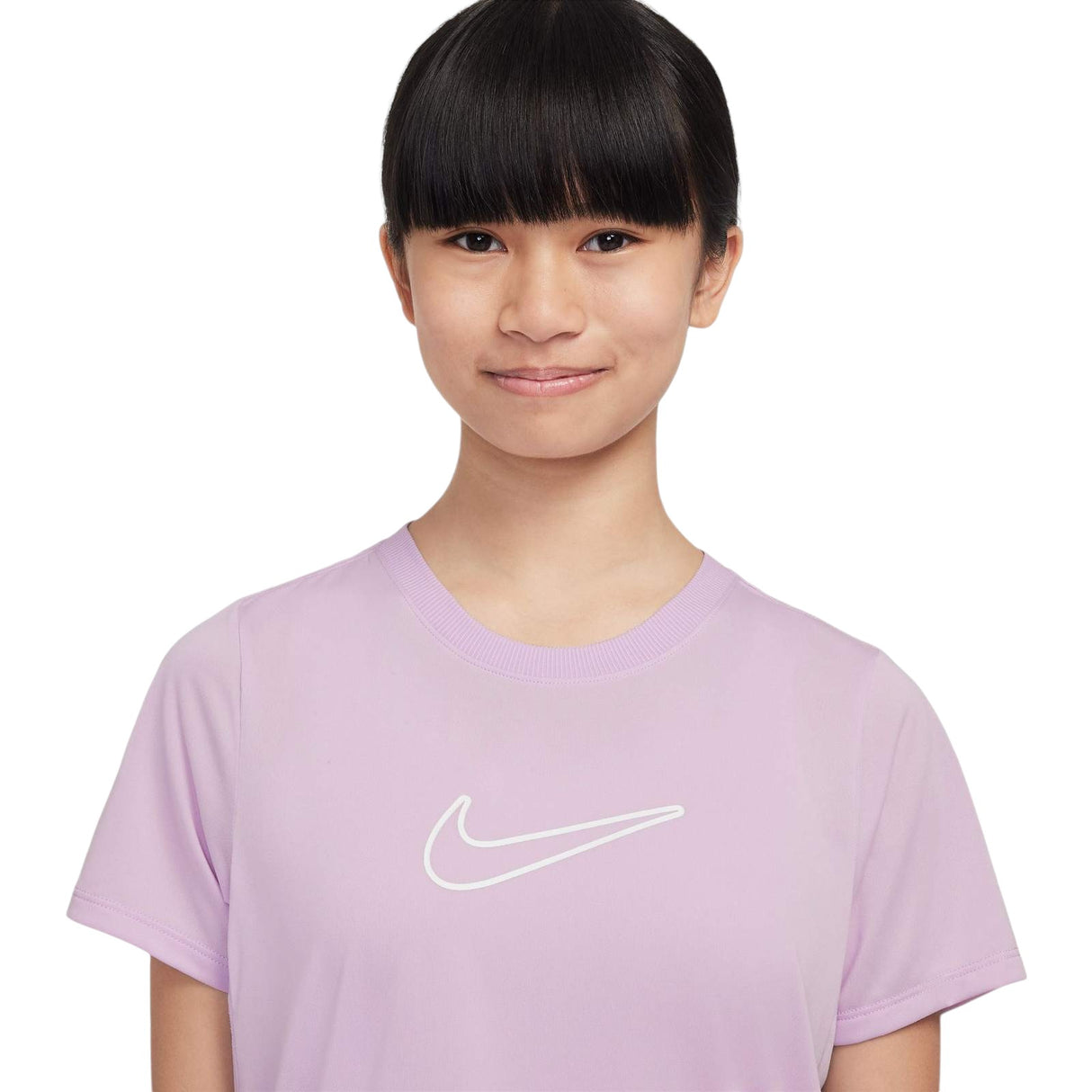 Nike One Fitted Kids Dri-Fit Short-Sleeve Top