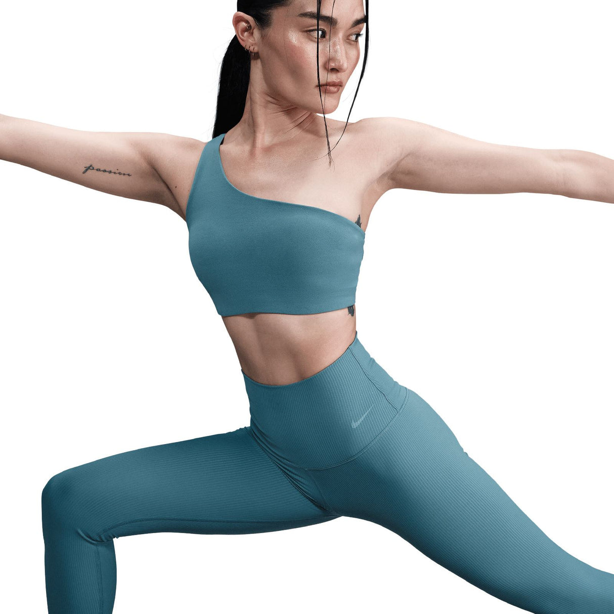 Nike DF Zenvy HR Womens Tight Blue