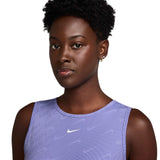 Nike Pro Womens Dri-Fit Cropped Printed Tank Top