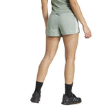 adidas Pacer Training 3-Stripes Woven High-Rise Shorts