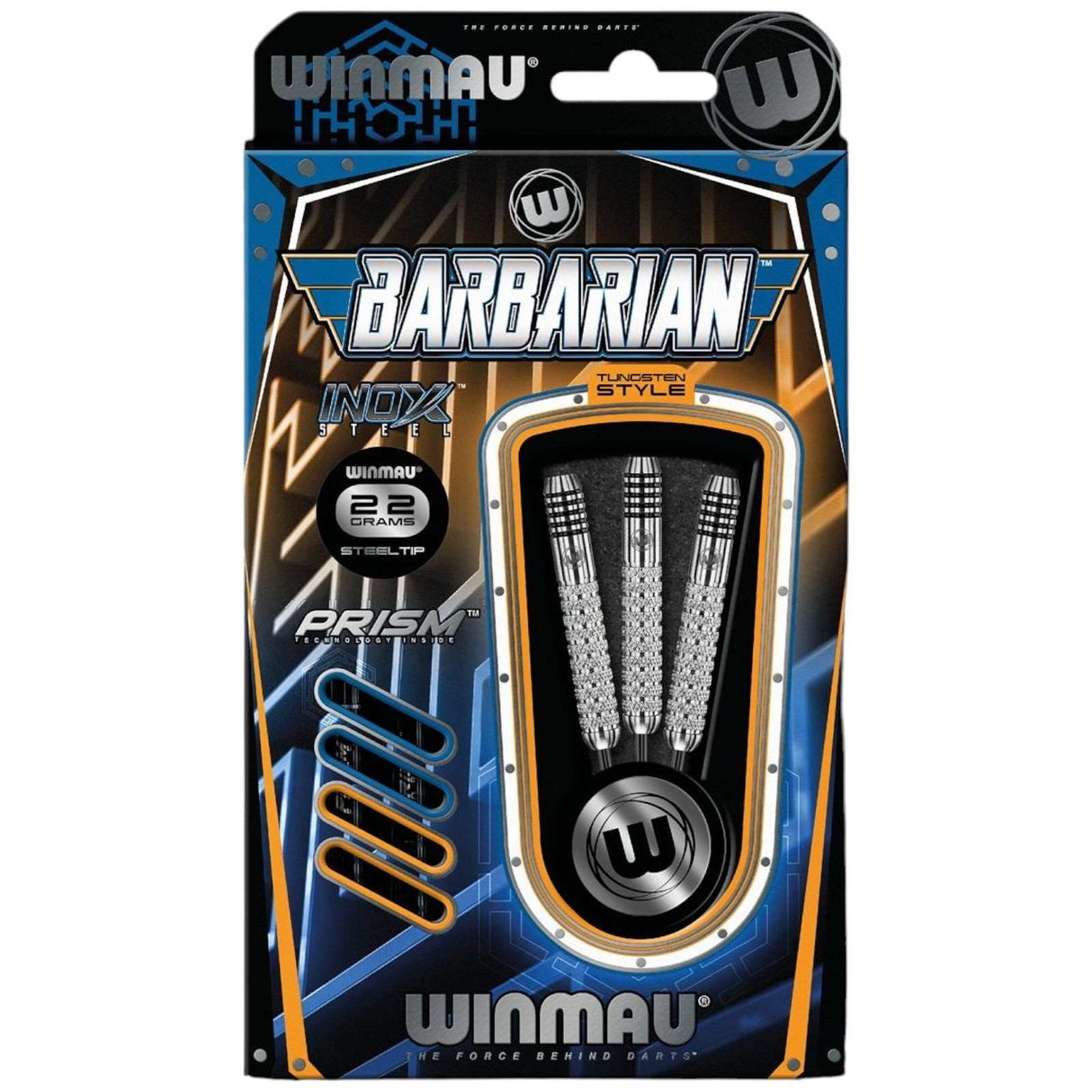 Winmau Barbarian Inox Steel 22G Darts